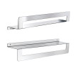 Gedy 2019135 CLEO półka zuchwytem na ręczniki 500mm stal nierdzewna polerowana