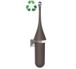 MARPLAST A65801DB ECOLORED wisząca szczotka do wc ABS Soft Touch brąz