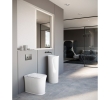 Kerasan 569201 THE NEW YORKER deska wc SLIM Soft Close biały/chrom