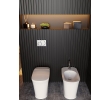Kerasan 561801 THE NEW YORKER misa wc 365x60cm odpływ poziomy/pionowy biały