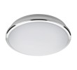 Sapho AU480 Silver lampa sufitowa LED średnica 29cm 10W 230V 3000K/4000K/6500K IP44 chrom