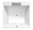 Polysan 23611F.3010 Came Falls wanna z hydromasażem 175x175x50cm Attraction Hydro chrom