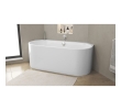Polysan 33611MAL ASTRA AL MONOLITH wanna narożna 160x75x60cm biała