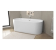 Polysan 89139MA VIVA A MONOLITH wanna narożna 180x75x60cm biały