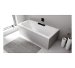 Polysan 73836.102 CASCATA wanna prostokątna 185x85x45cm kaskada czarna