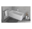 Polysan 73836ML.101 CASCATA L MONOLITH wanna prostokątna 180x80x60cm kaskada biała