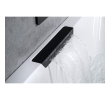Polysan 73836ML.102 CASCATA L MONOLITH wanna prostokątna 180x80x60 kaskada czarna