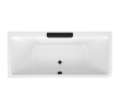 Polysan 73836ML.102 CASCATA L MONOLITH wanna prostokątna 180x80x60 kaskada czarna