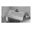 Polysan 73836ML.102 CASCATA L MONOLITH wanna prostokątna 180x80x60 kaskada czarna