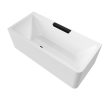 Polysan 73836ML.102 CASCATA L MONOLITH wanna prostokątna 180x80x60 kaskada czarna
