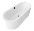Polysan 79119CM VIVA C MONOLITH owalna półwpuszczana wanna 170x75x60cm biały