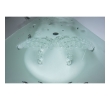 Polysan 73836.101.6020 CASCATA wanna z hydromasażem 185x85x45cm kaskada biała Highline Hydro-Air chrom