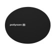 Polysan 72731B Mirai okrągła maskownica syfonu czarny mat