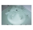Polysan 73836.100.2010 CASCATA wanna z hydromasażem 185x85x45cm kaskada ze stali nierdz. Active Hydro-Air chrom