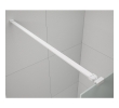 Polysan ES1413-07 Esca White Matt kabina przysznicowa Walk-In szklo dymione 1300 mm