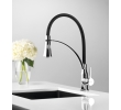 Sapho HT430 Hebe bateria zlewozmywakowa stojąca z prysznicem chrom