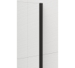 Polysan ES1030-02 Esca Black Matt jednoczęściowa kabina przysznicowa Walk-In szkło czyste 300 mm