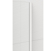 Polysan ES1040-03 Esca White Matt jednoczęściowa kabina przysznicowa Walk-In szkło czyste 400 mm