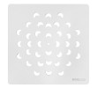 Gelco KSM104W XENA kwadratowa maskownica syfonu biały