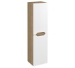 Sapho WA245-3025 WAVE szafka wysoka 35x140x30cm bała/dąb cuneo