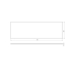 Sapho WR007-0101 Blat Rockstone 1507x12x488cm biały mat