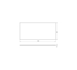 Sapho PRE003-3535 PREMIO blat kompaktowy 1007x12x488cm czarny mat