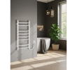Aqualine SU140 SUPE elektryczna suszarka na ręczniki 360x800mm 107W biały