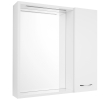 Aqualine 45022S ZOJA/KERAMIA FRESH STRIP szafka z lustrem i oświetleniem LED 60x60x14cm prawa biały