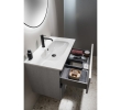 Sapho EZ701-1111 EZARA szafka pod umywalkę 698x52x46cm dąb srebrny