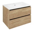 Sapho EZ701-2222 EZARA szafka pod umywalkę 698x52x46cm dąb alabama