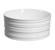 Sapho AR459 ALETTE ceramiczna umywalka nablatowa wysoka średnica 41cm biały