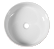 Sapho AR041 ARDEA ceramiczna umywalka nablatowa średnica 41cm różowa