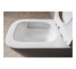Sapho PC107-111 IMALA miska do kompaktu wc Vortex Rimless 61x355cm odpływ dolny/tylny biały