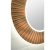 Sapho PD754 PRIDE STRIP okrągłe lustro z oświetleniem LED w ramie średnica 75cm brąz