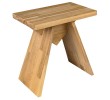 Sapho AS410 ASTYLE taboret 40x41x25cm lite drewno dąb naturalny