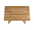 Sapho AS410 ASTYLE taboret 40x41x25cm lite drewno dąb naturalny