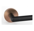 Sapho WS028BC LARISSA półka na ręczniki 600mm czarny/miedź mat