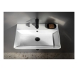 Aqualine 27060 Orion umywałka ceramiczna 59x386cm biały