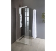 Aqualine WI121 WALK-IN ścianka prysznicowa do montażu do ściany ze wspornikem 1200x1900mm szkło czyste