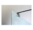 Aqualine WI120 WALK-IN ścianka prysznicowa do montażu do ściany ze wspornikem 1200x1900mm szkło Brick