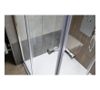 Aqualine HLF809Y AGGA prostokątna kabina prysznicowa 900x800mm szkło czyste