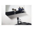 Aqualine 22492S Lustro z półką 50x75cm CU free czarny mat