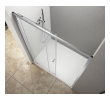 Aqualine ATS110 UGGA drzwi prysznicowe przesuwne 1100mm szkło czyste