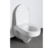 Aqualine PS8512 DENICA wc misa wisząca Vortex Rimless 36x52cm biały