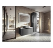 Sapho WN205-41 THIN umywalka nablatowa Rockstone 55x35cm carina/biały mat