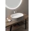Sapho WN205-43 THIN umywalka nablatowa Rockstone 55x35cm agila/biały mat