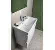 Aqualine 9980 PARLA umywalka ceramiczna 80x38cm biały