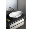 Sapho TU0721 OVALI umywalka ceramiczna 61x34cm biały
