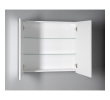 Aqualine DN080 DENEB szafka z lustrem 80x70x18cm biały mat