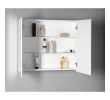 Aqualine DN080 DENEB szafka z lustrem 80x70x18cm biały mat
